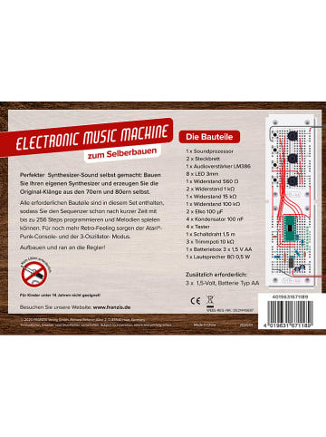 FRANZIS Experimentierset "Electronic Music Machine" - ab 14 Jahren