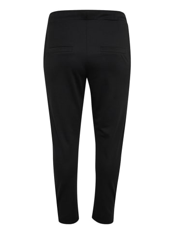 KAFFE curve Spodnie dresowe "Olivia" w kolorze czarnym