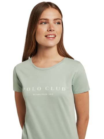 Polo Club Shirt in Hellgrün