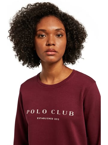 Polo Club Bluza w kolorze bordowym