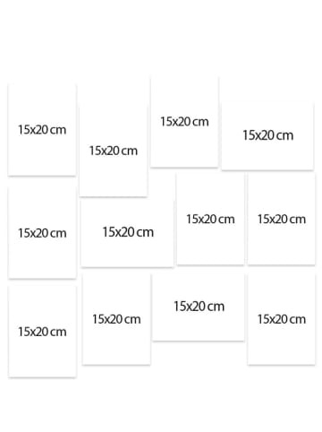 Magenta Home 12-delige set: afbeeldingen - (B)15 x 20 cm