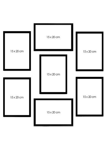 Magenta Home 7er-Set: Wandbilder - (B)15 x (H)20 cm
