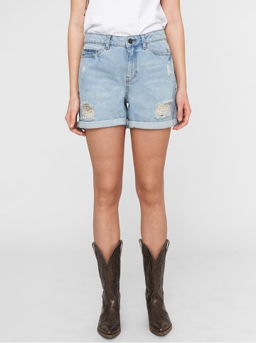 Noisy may Spijkershort "Nmsmiley" lichtblauw