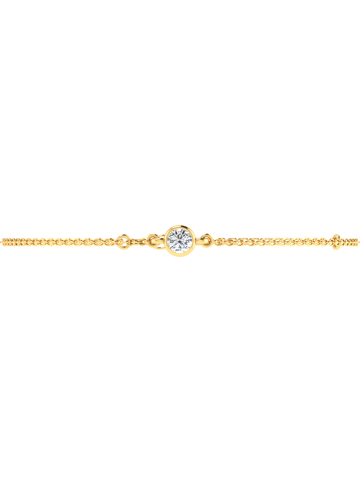Vittoria Jewels Gold-Armkette mit Diamant