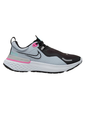 Nike Laufschuhe "React Miler Shield" in Grau/ Schwarz