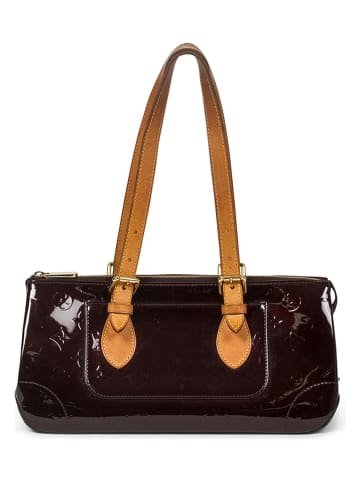Louis Vuitton Skórzana torebka "Rosewood" w kolorze bordowym - 32 x 14 x 14 cm