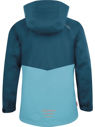 Trollkids Regenjas "Nusfjord" blauw/lichtblauw