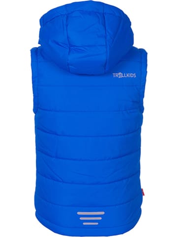 Trollkids Funktionsweste "Narvik" in Blau/ Grün