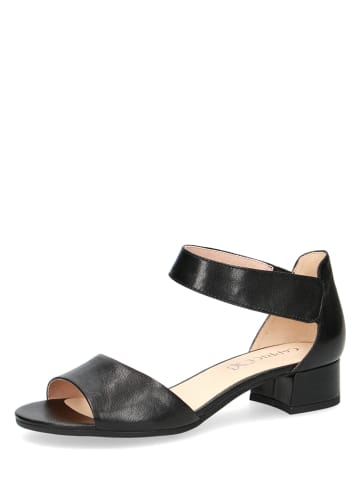 Caprice Leren haksandalen "Carla" zwart