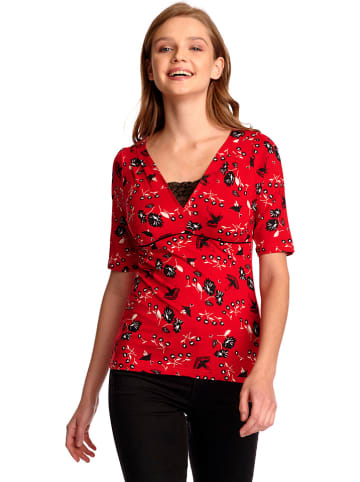 Vive Maria Shirt in Rot/ Schwarz
