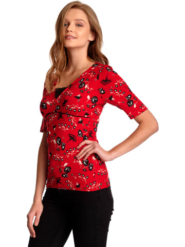 Vive Maria Shirt in Rot/ Schwarz