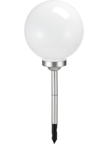 Garden Hero LED-Solar-Gartenstecker in Weiß - (H)73 cm