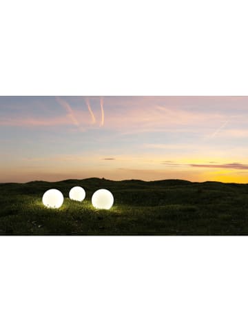 Garden Hero LED-Solar-Gartenstecker in Weiß - (H)73 cm