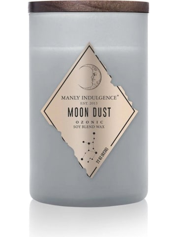 Colonial Candle Duftkerze "Moon Dust" in Grau - 623 g