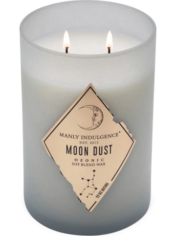 Colonial Candle Duftkerze "Moon Dust" in Grau - 623 g
