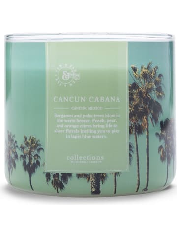 Colonial Candle Geurkaars "Cancun Cabana" groen - 411 g