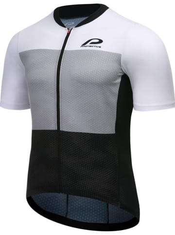 Protective Koszulka kolarska "P-Transform" w kolorze czarno-szaro-biaÅ‚ym