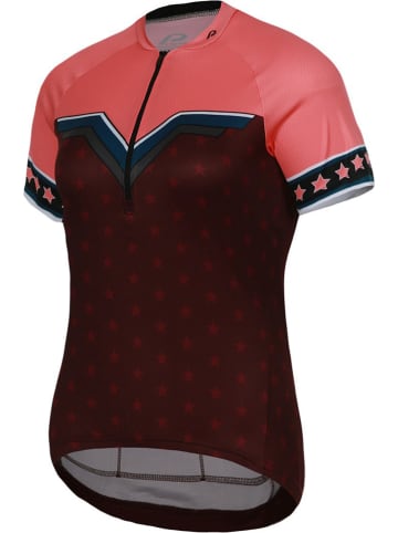 Protective Fahrradtrikot "P-Sweet Jane" in Schwarz/ Rot