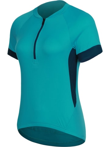 Protective Fietsshirt "Heart and Mind" turquoise