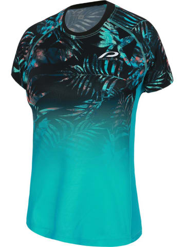 Protective Fietsshirt "Greenthumb" turquoise