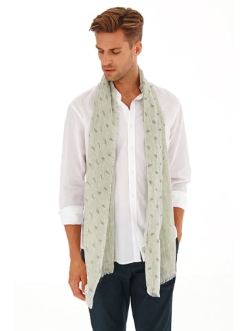 TATUUM Linnen sjaal lichtgroen - (L)180 x (B)50 cm