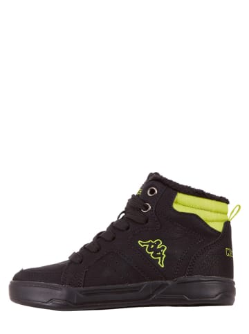 Kappa Sneakersy w kolorze czarno-zielonym
