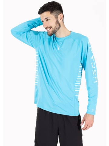 SPYDER Koszulka sportowa w kolorze błękitnym