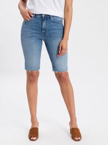 Cross Jeans Bermudy dżinsowe "Marisa" w kolorze błękitnym