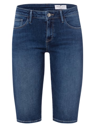 Cross Jeans Szorty dżinsowe w kolorze granatowym