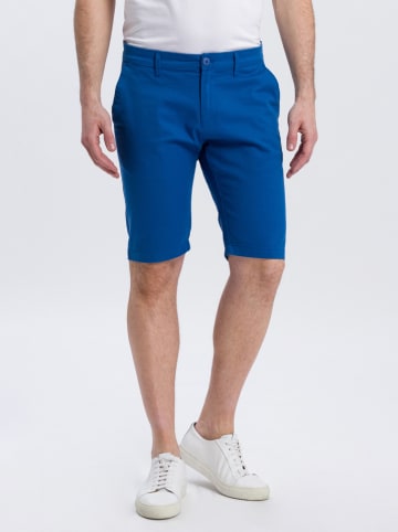 Cross Jeans Szorty "Leom" w kolorze niebieskim