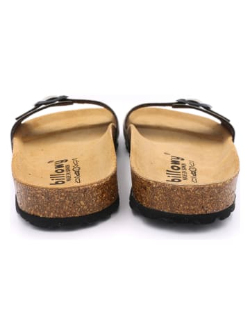 billowy Pantoletten in Khaki