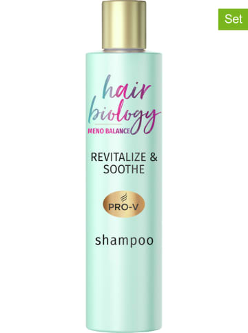 Hair biology 2er-Set: Shampoos "Revitalize & Soothe", je 250 ml