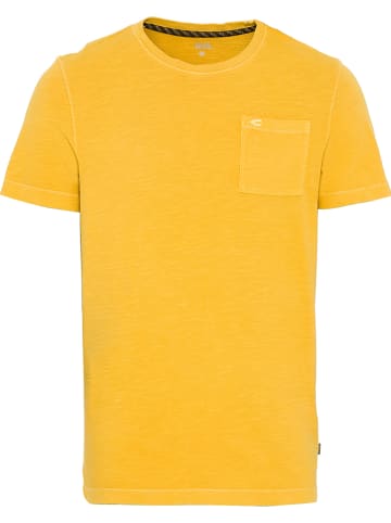 Camel Active Koszulka w kolorze żółtym