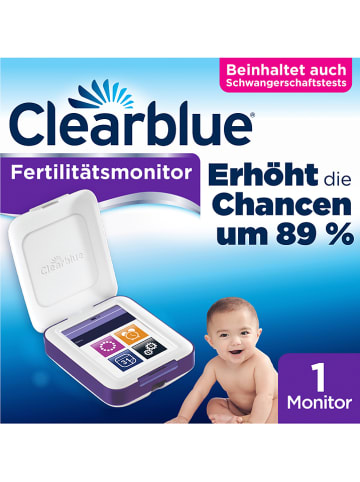 Clearblue Fertilitätsmonitor "Advanced" in Lila/ Violett