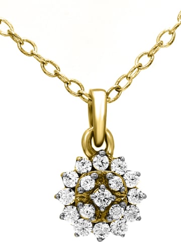 Diamant Vendôme Gouden hanger met diamanten