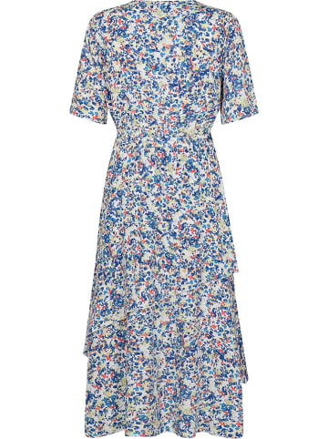 Minimum Sukienka "Birgitha" w kolorze biało-niebieskim