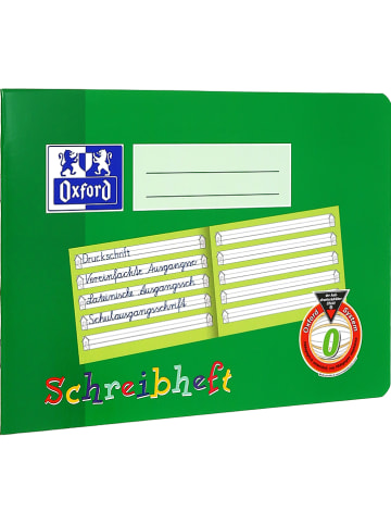 Oxford 5-delige set: schrijfschriften groen - A5