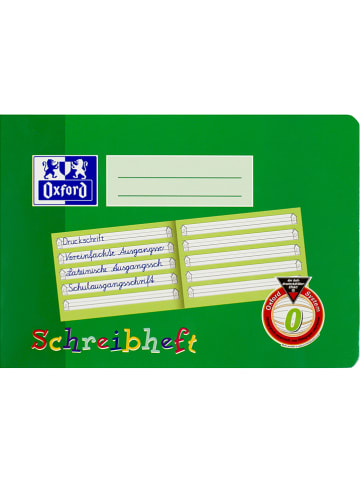 Oxford Zeszyty (5 szt.) w kolorze zielonym - A5