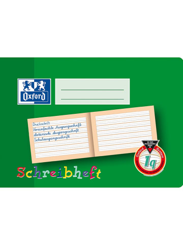 Oxford 5er-Set: Schreibhefte in Grün - DIN A5