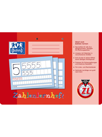 Oxford Zeszyty matematyczne (2 szt.) w kolorze czerwonym - A4