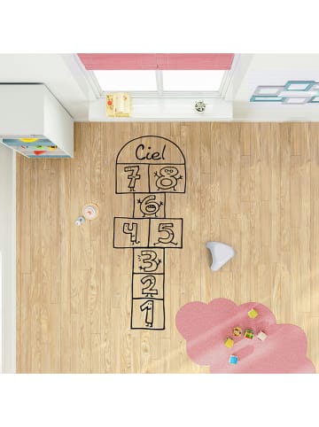 The Home Deco Kids Bodensticker in Schwarz - (L)148 x (B)41cm