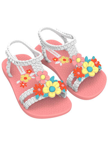 Ipanema Sandały "My first Ipanema VI" w kolorze różowo-białym