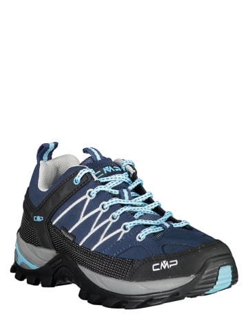 CMP Skórzane buty trekkingowe "Rigel" w kolorze granatowym