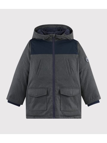 PETIT BATEAU Winterjacke in Anthrazit