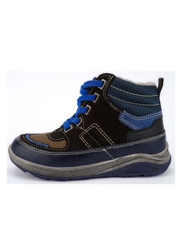 lamino Boots in Schwarz/ Dunkelblau