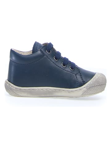 Naturino Leren sneakers "Gloss" donkerblauw