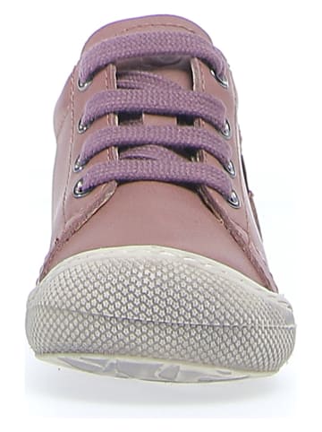 Naturino Leren sneakers "Gloss" lichtroze