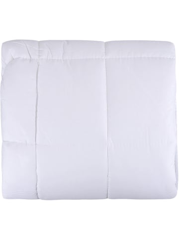 Colourful Cotton Doorgestikt vezeldekbed wit