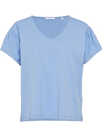 OPUS Koszulka "Samine" w kolorze błękitnym
