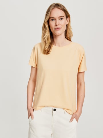 OPUS Koszulka "Sembro" w kolorze brzoskwiniowym